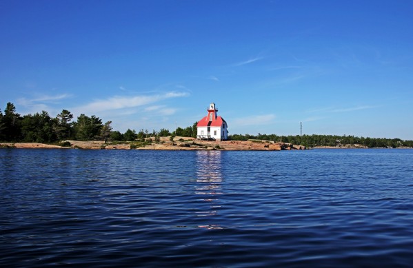 Snug Harbour Lighthouse by Deb Oppermann